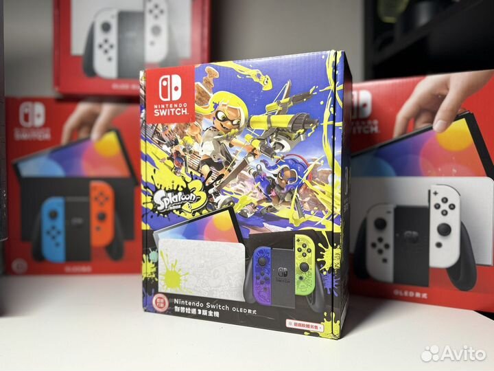 Nintendo Switch Oled Splatoon 3 Edition