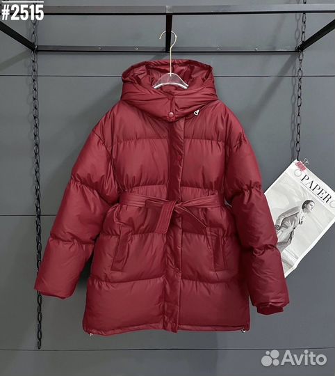 Пуховик зимний женский 5 цветов