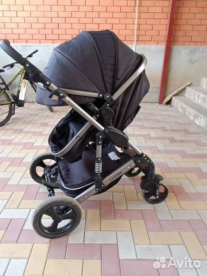 Коляска luxmom 3 в 1 бу
