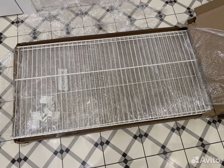 Полка сетчатая, 500*1000 мм, с набором креплений