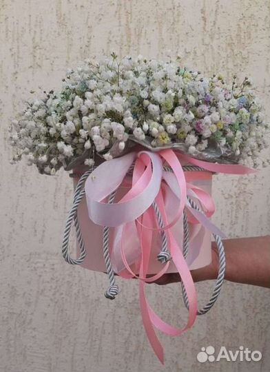 Букет из гипсофилы