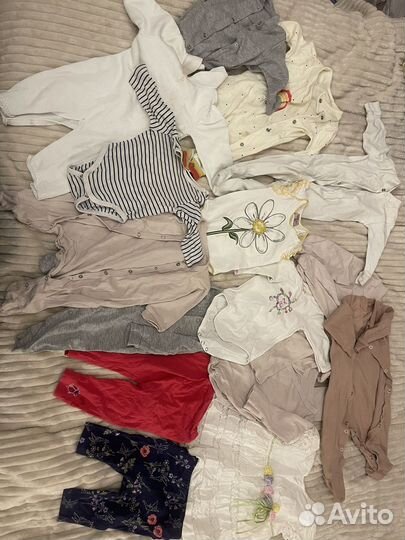Вещи детские пакетом 56-62. Hm, next