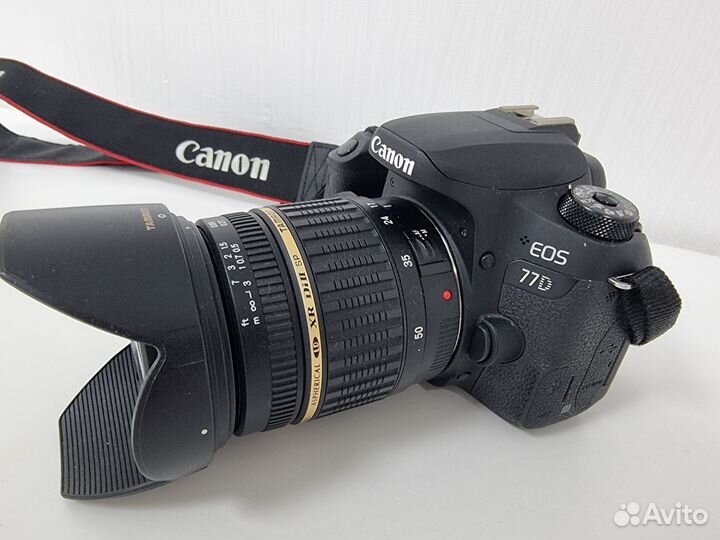 Фотоаппарат canon 77d