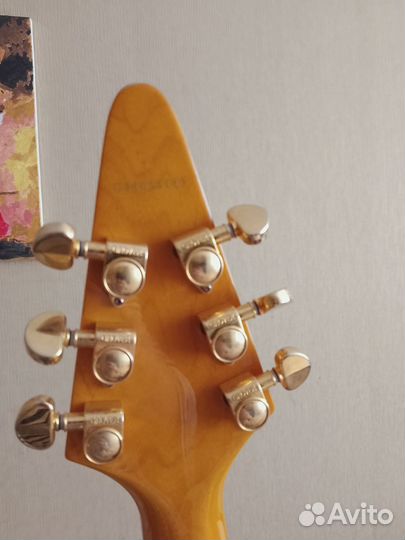 Epiphone flying v korina