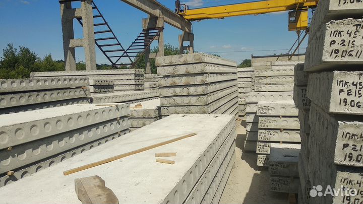 Плиты перекрытия пустотные жби