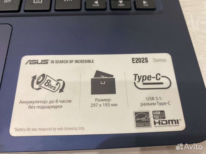 Ноутбук asus