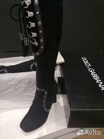 Dolce gabbana сапоги женские