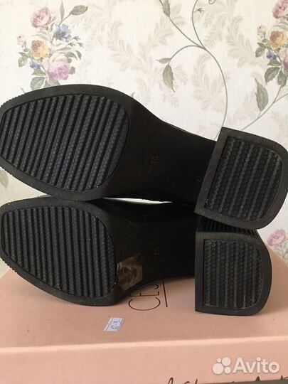 Ботильоны женские натуральная кожа размер 38