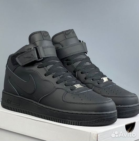 Стильные Nike Air Force 1 с мехом