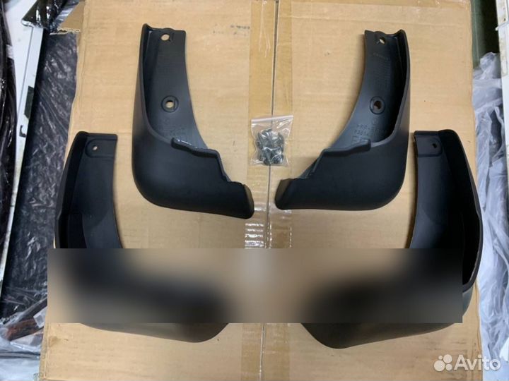 Брызговики nissan note 12 2016-2020 комплект