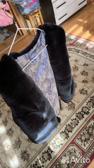 Норковая жилетка женская