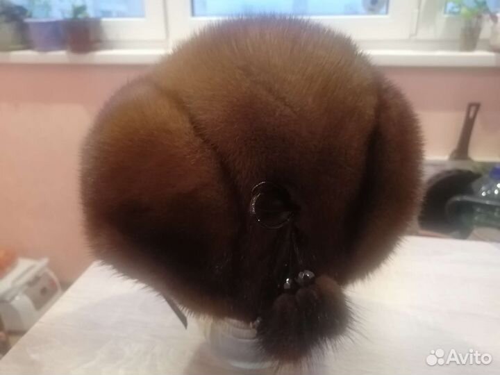 Шапка норковая женская