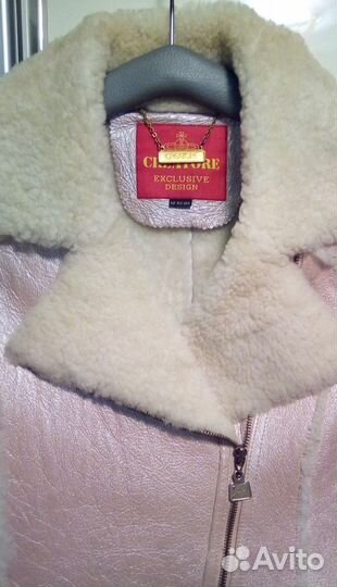 Натуральная дублёнка жен Creatore р.44/46