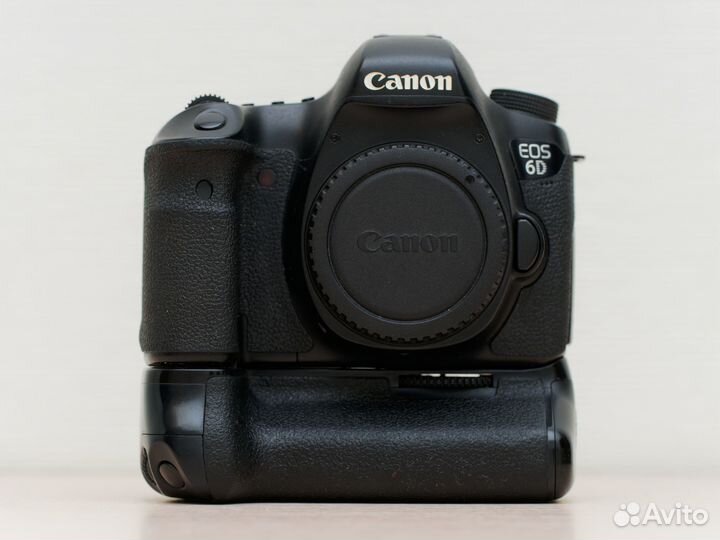 Canon 6D (WG) body с бат. ручкой и допами