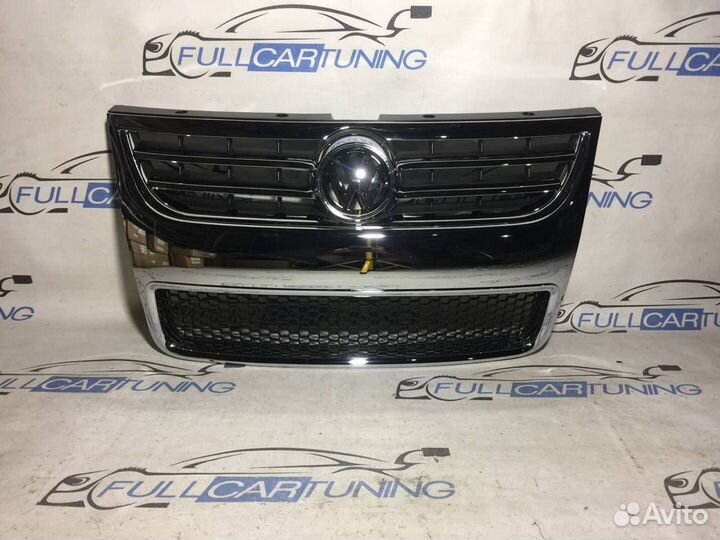 Решетка радиатора VW Touareg 07-10 в сборе stvw