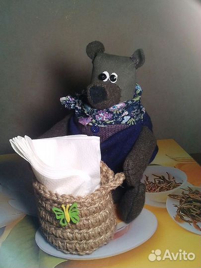 Мишка.ручная работа