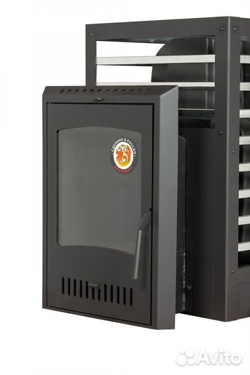 Печь Для Бани чугунная Медведь 30 «Хай-тек»
