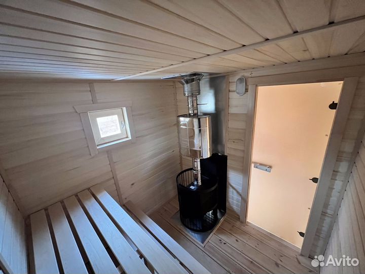 Каркасная баня Мажор 5х2.4