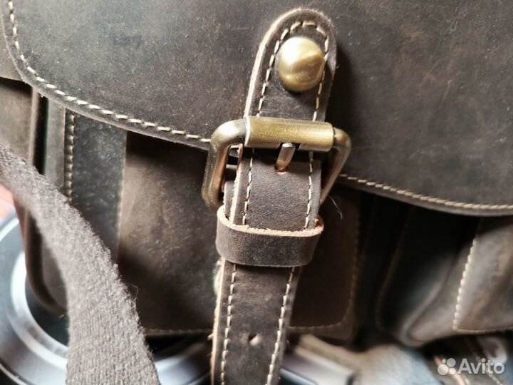 Сумка для фотоаппарата (кожа)