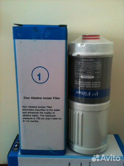 Картриджи/фильтры сменные для ионизаторов воды
