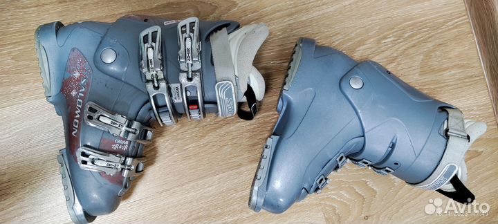 Горнолыжные ботинки женские salomon, 37 размер