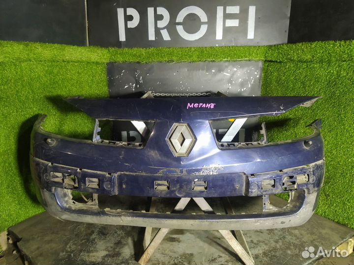 Бамперrenault Megan 2 2005-2008 7701476892передний