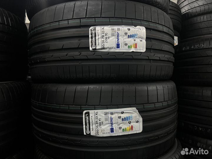 Continental ContiSportContact 6 295/35 R23 и 335/30 R23 112Y