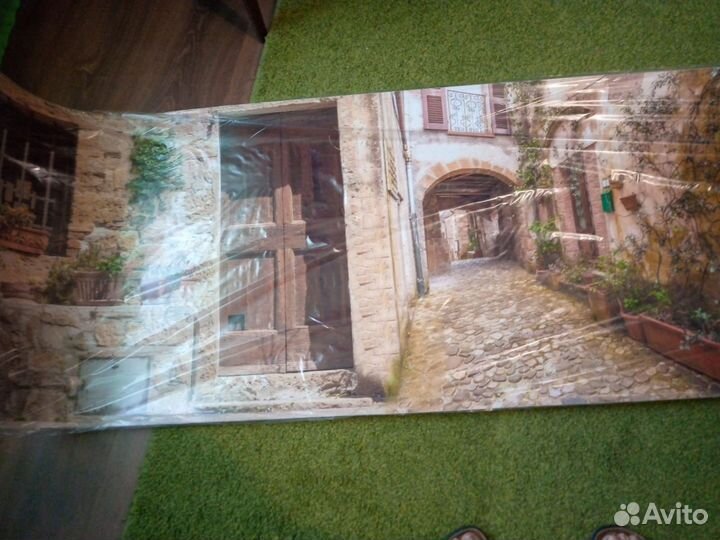 Кухонный фартук из пластика