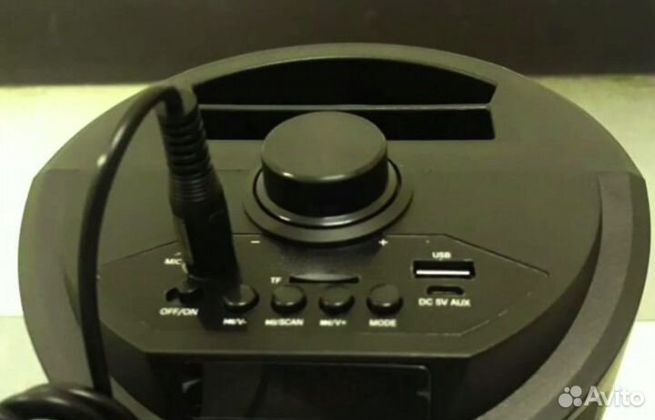 Колонка Bluetooth + Радио + Подсветка + USB + SD