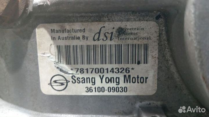 АКПП Ssangyong Actyon