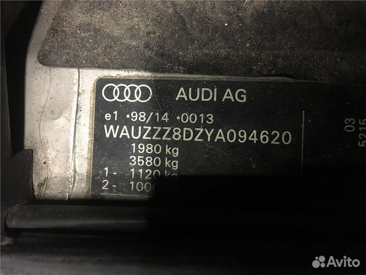 Разбор на запчасти Audi A4 (B5)