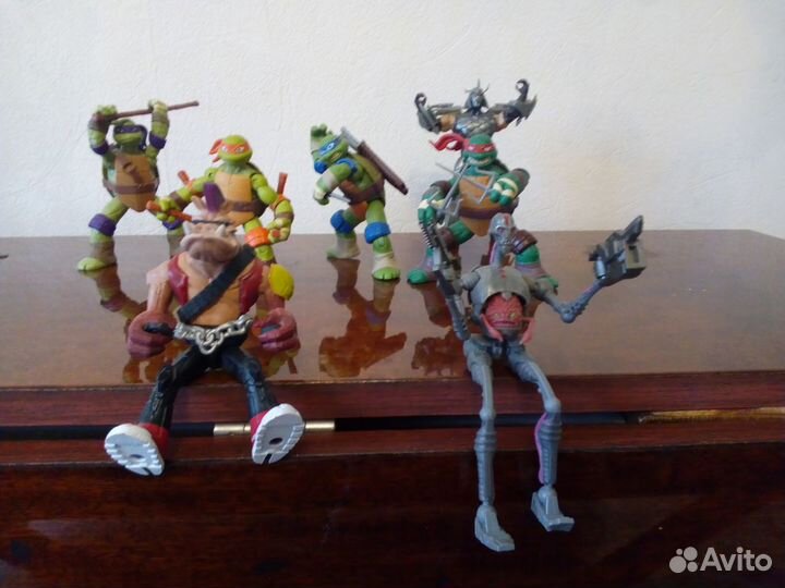 Фигурки Черепашки Ниндзя tmnt Никелодеон Playmates