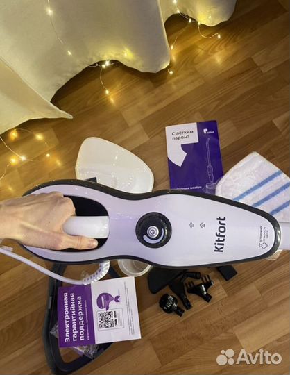 Паровая швабра Kitfort KT-1008