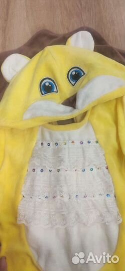 Новогодние костюмы (львёнок 2-3 года, зайчик