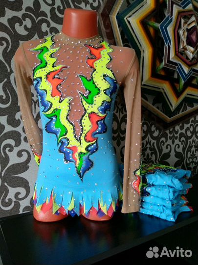 Групповые купальники для художественной гимнастики