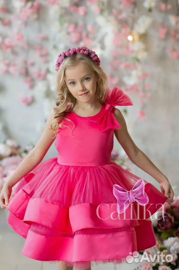 Нарядное платье для девочки 80 - 134
