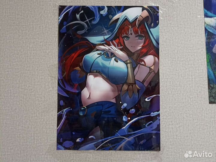 Плакат геншин