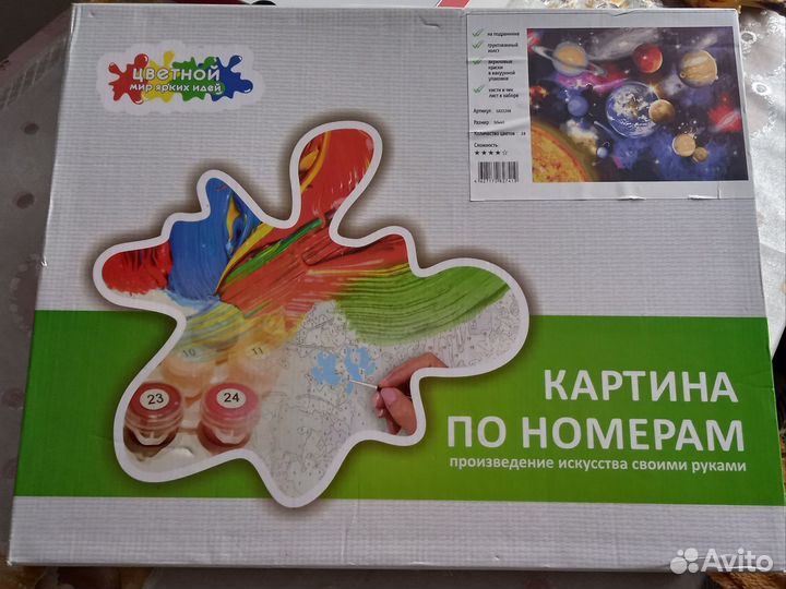 Картина по номерам