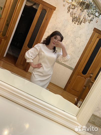 Платье белое Турция