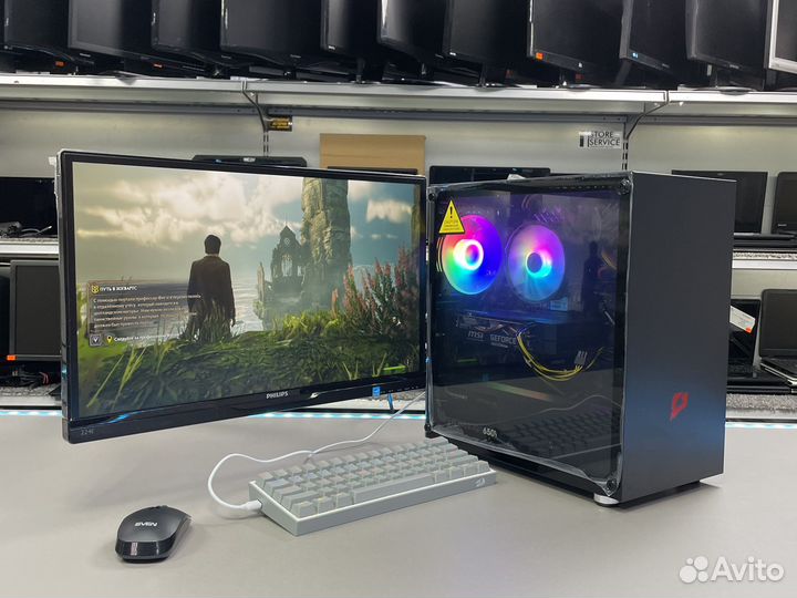 Intel Core i3 12100f/ RTX 2060 Super/ 32Gb/ NVMe
