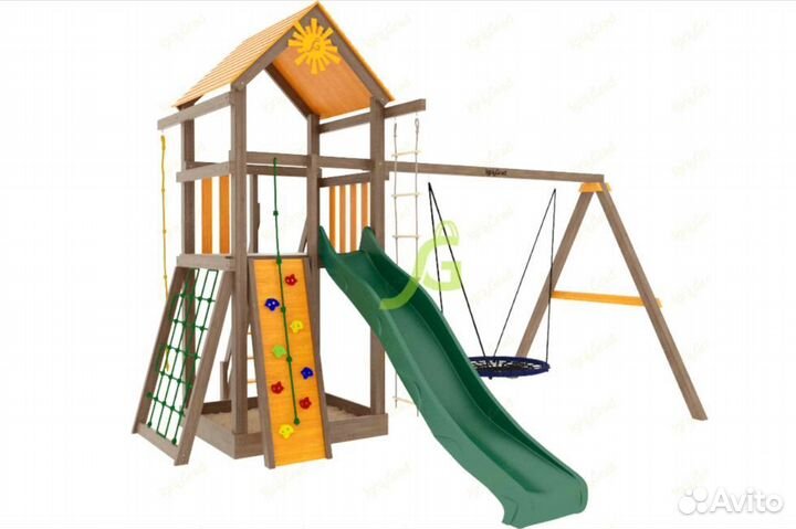 Детская площадка для улицы Панда Фани Nest