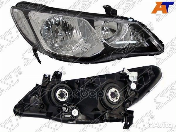 Фара honda civic 05-11 RH 4D под эл. корректор