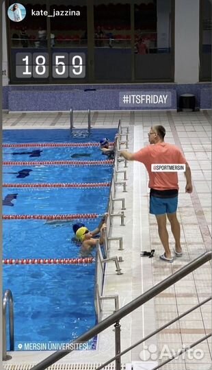 Тренер по плаванию