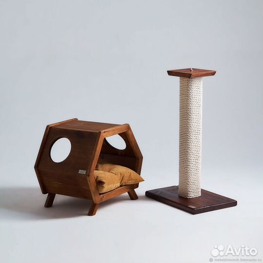 Кото-дома, кото-джунгли из дерева