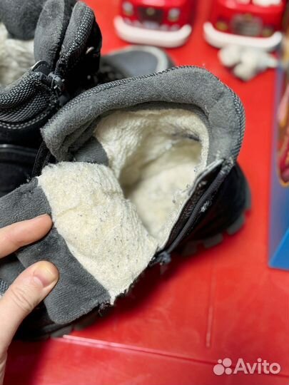 Сапоги зимние для мальчика 33 размер