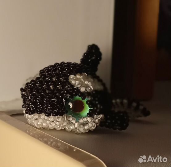 Касатка (амигуруми из бисера)