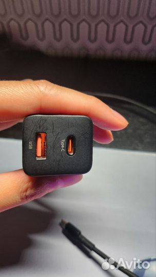 Быстрая зарядка baseus на 30w с проводом