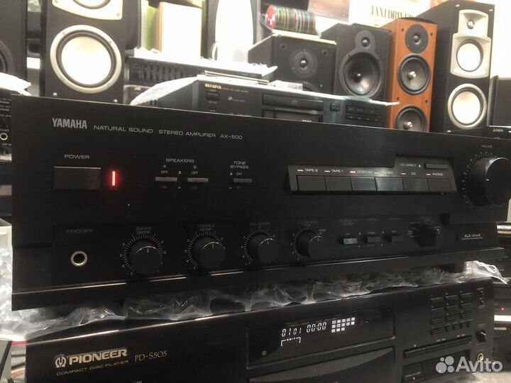 Усилитель Yamaha a 500 japan 100v