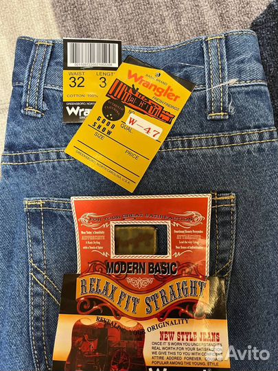 Джинсы wrangler