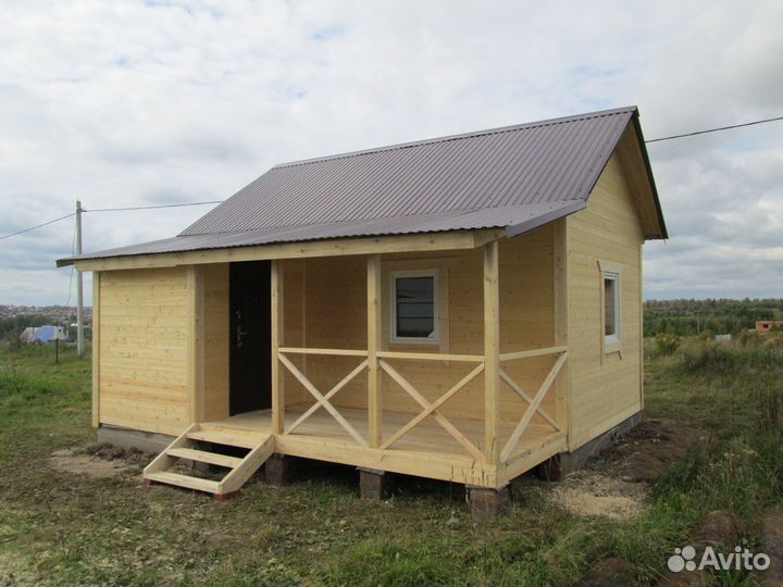 Каркасный дом 4-3